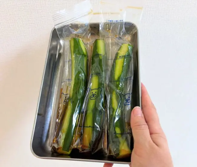 封をした様子（撮影：grapeフード編集部）