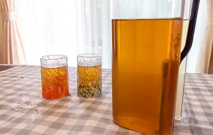 麦茶の写真