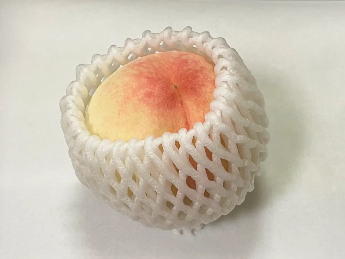 桃の写真（撮影：grapeフード編集部）