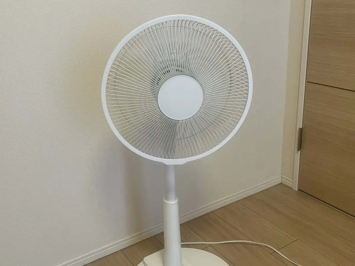 扇風機の写真（撮影：grape編集部）