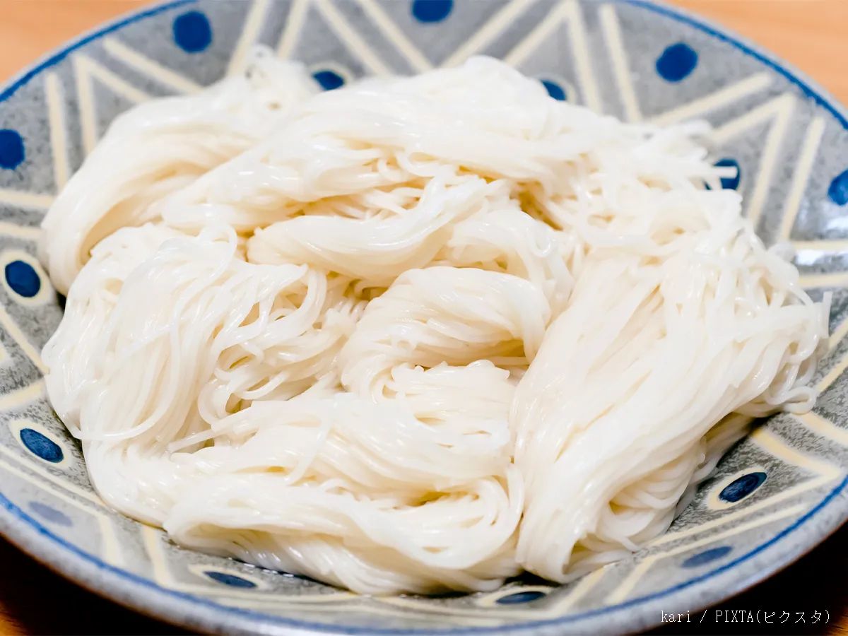 そうめんの画像