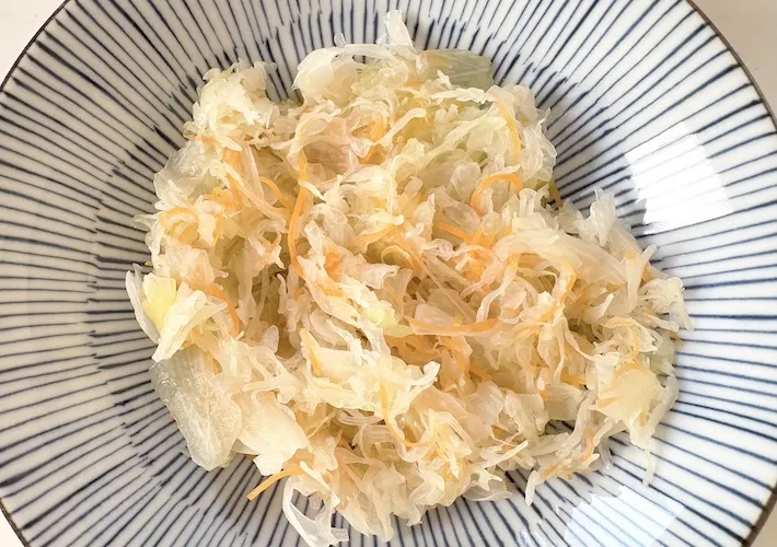 野菜を皿に盛りつけた画像（撮影：エニママ）