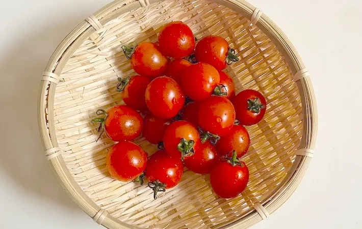 ミニトマトの画像（撮影：エニママ）