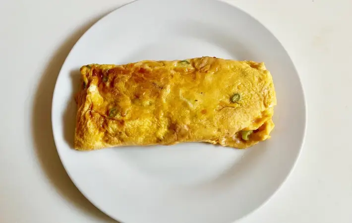 焼きあがった玉子焼きの画像（撮影：エニママ）