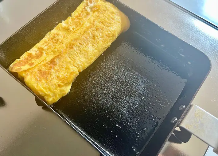 加熱中の画像（撮影：エニママ）