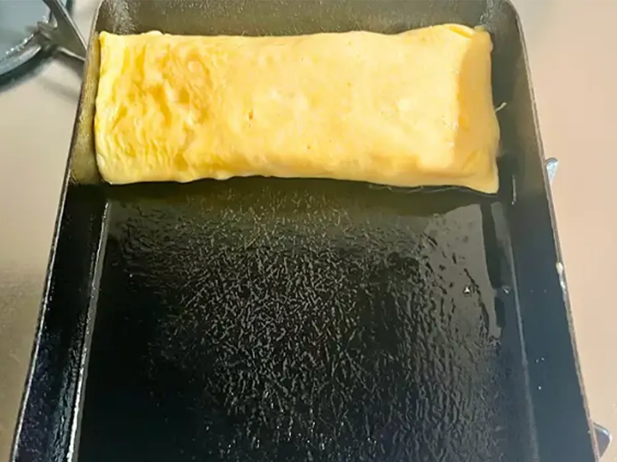 玉子焼きの画像（撮影：エニママ）