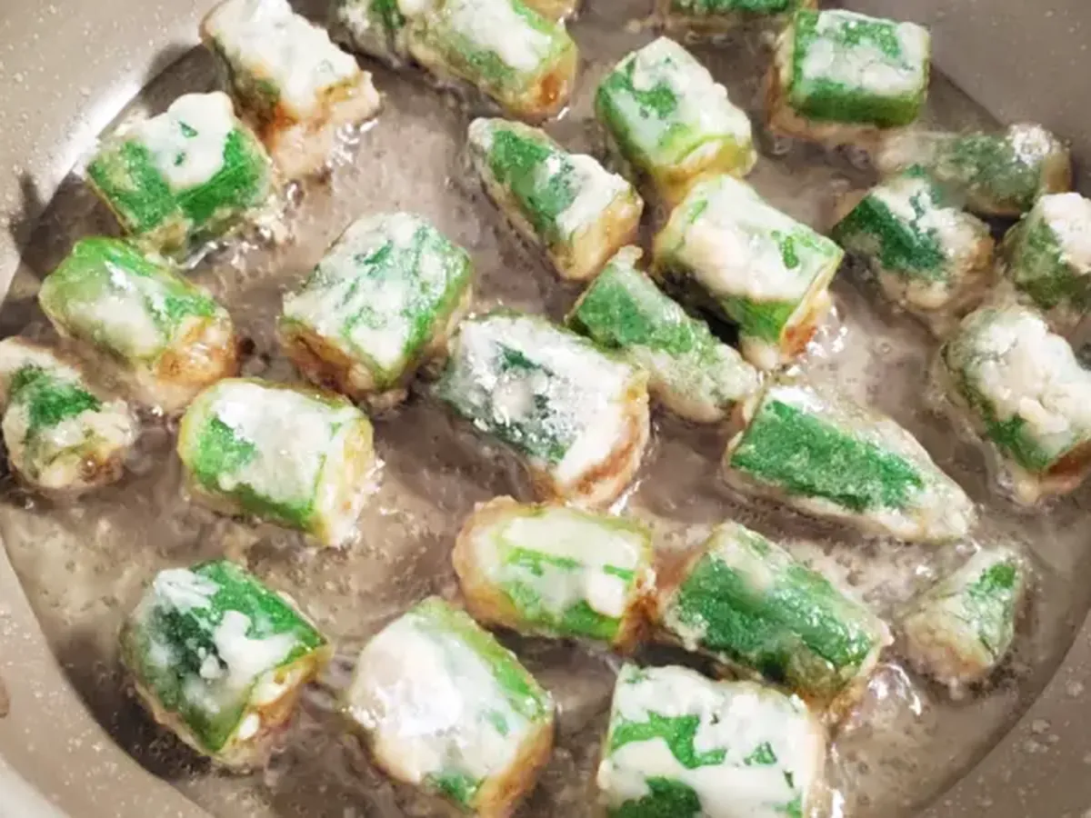 オクラのから揚げ