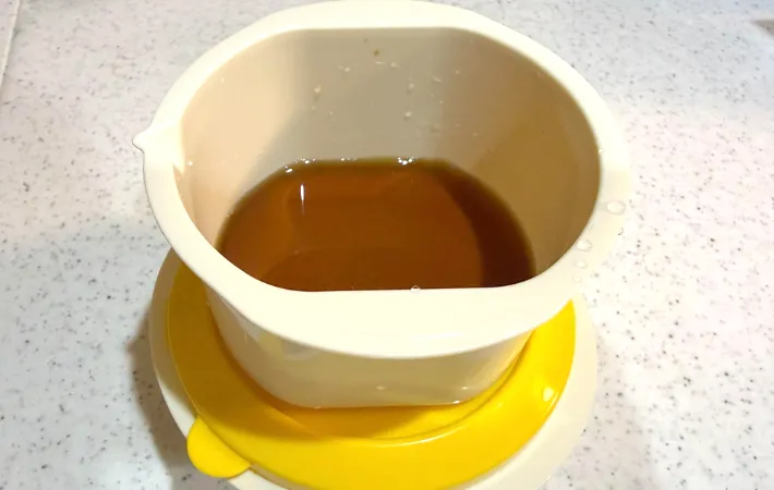 容器を重ねたの画像（撮影：エニママ）