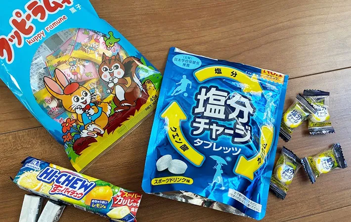 ラムネやキャンディの画像（撮影:エニママ）　