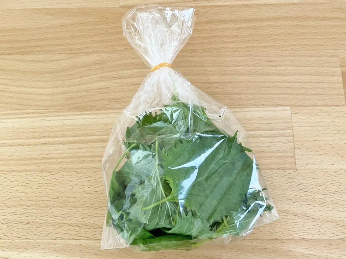 大葉の写真（撮影：grapeフード編集部）