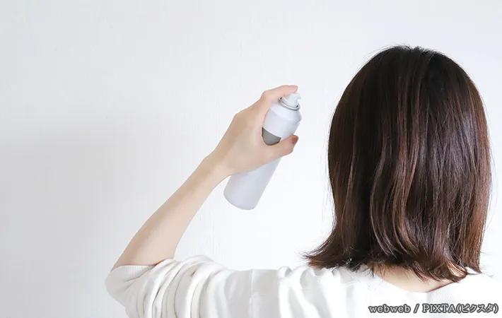 ヘアスプレーの写真