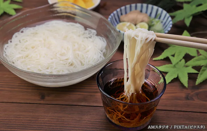 そうめんの写真