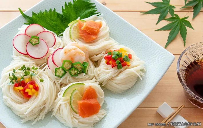 そうめんの写真