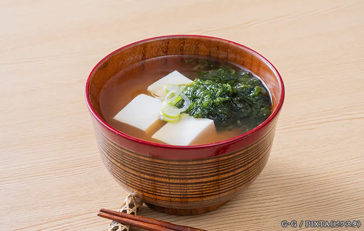 味噌汁の写真
