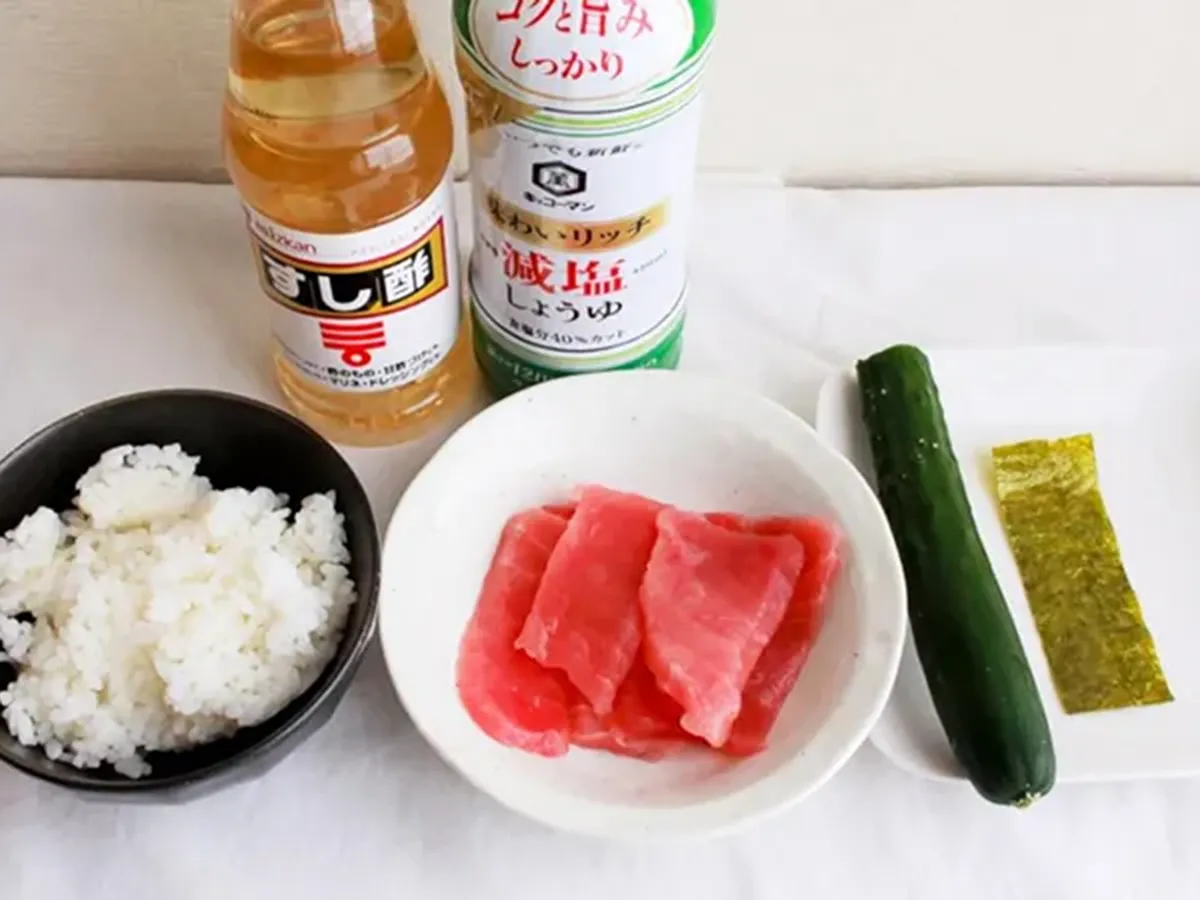 スイカ風寿司