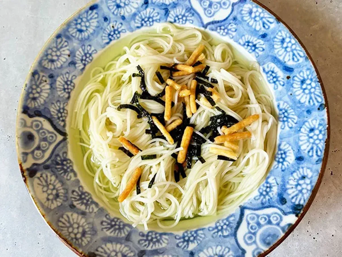 お茶漬けそうめん