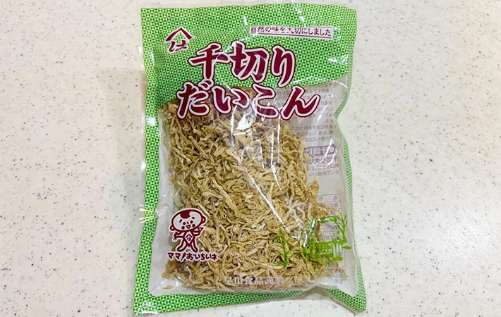 切り干し大根のパッケージ画像（撮影:エニママ）
