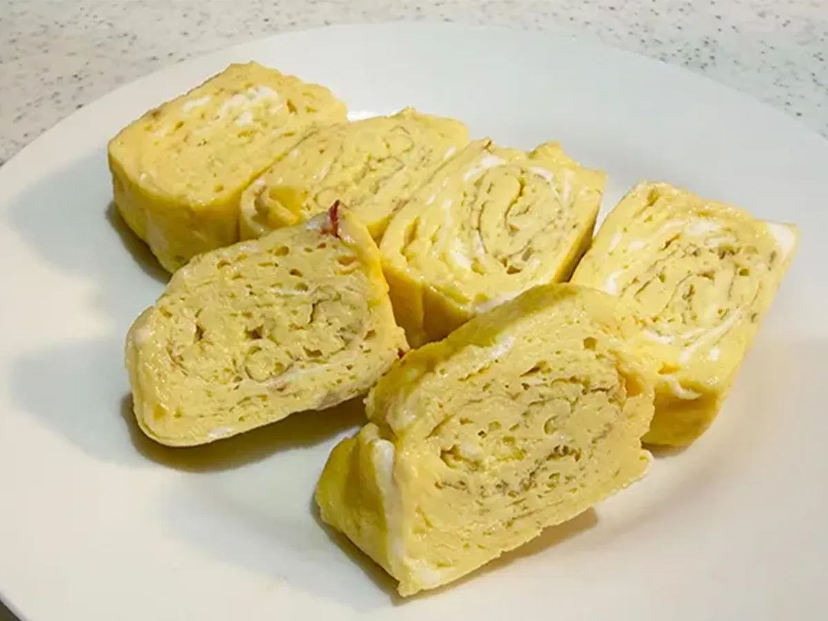 玉子焼きの画像（撮影：エニママ）