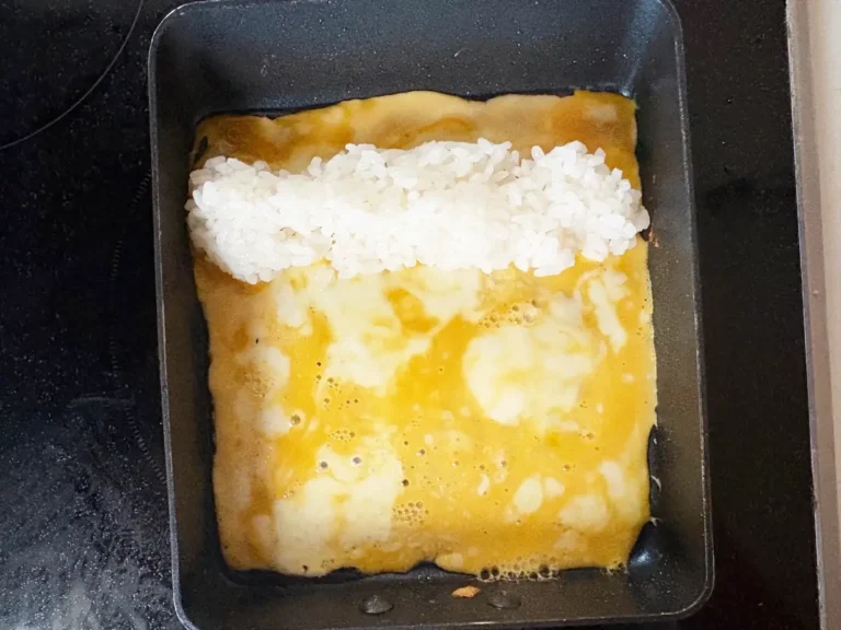 ご飯入り玉子焼き