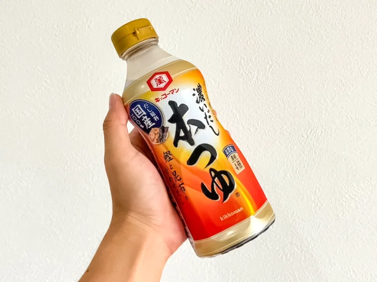 『キッコーマンの濃いだし本つゆ』の写真(撮影:キジカク)
