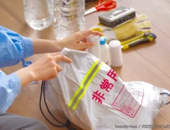 防災グッズの写真