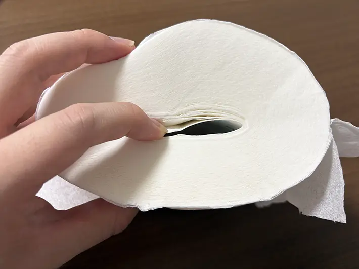 トイレットペーパーの画像