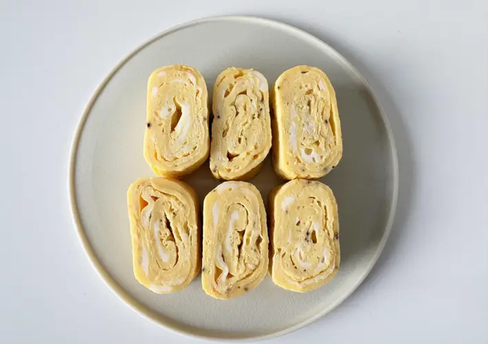 黒コショウ入り玉子焼きの画像（撮影：エニママ）