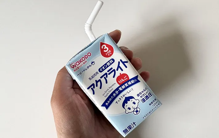 紙パックジュースの画像（撮影：エニママ）