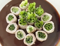 小ネギの肉巻き