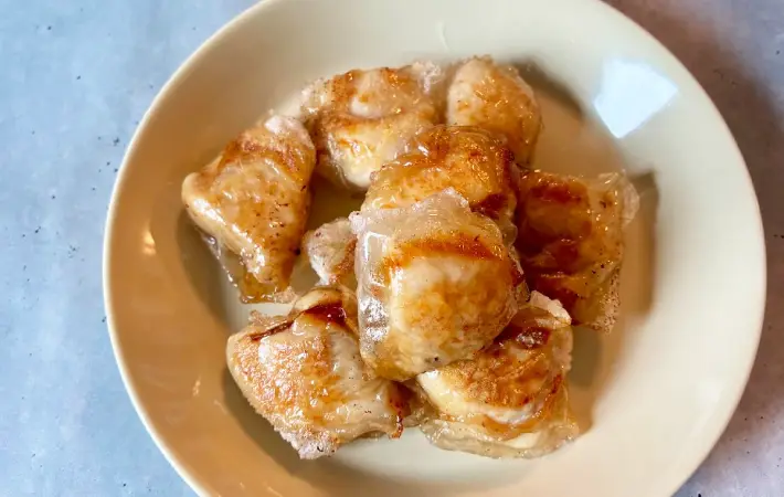 ライスペーパーチキンの完成画像（撮影：エニママ）