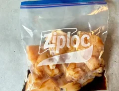 鶏むね肉ライスペーパー包み焼き