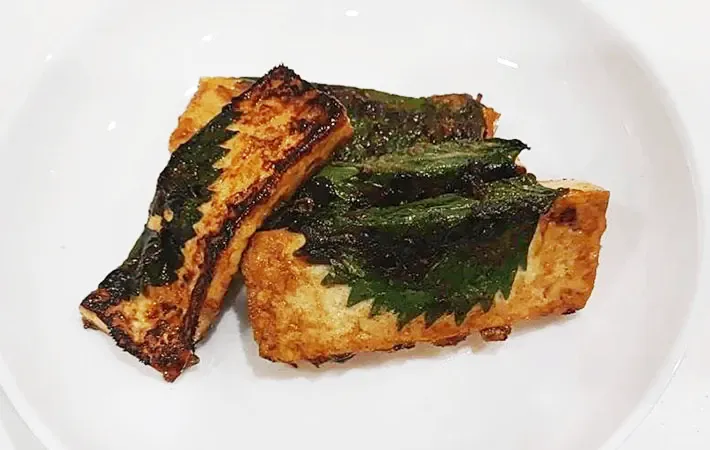 『豆腐ステーキ』の画像（撮影：エニママ）