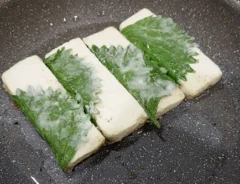 豆腐ステーキの画像（撮影：エニママ）