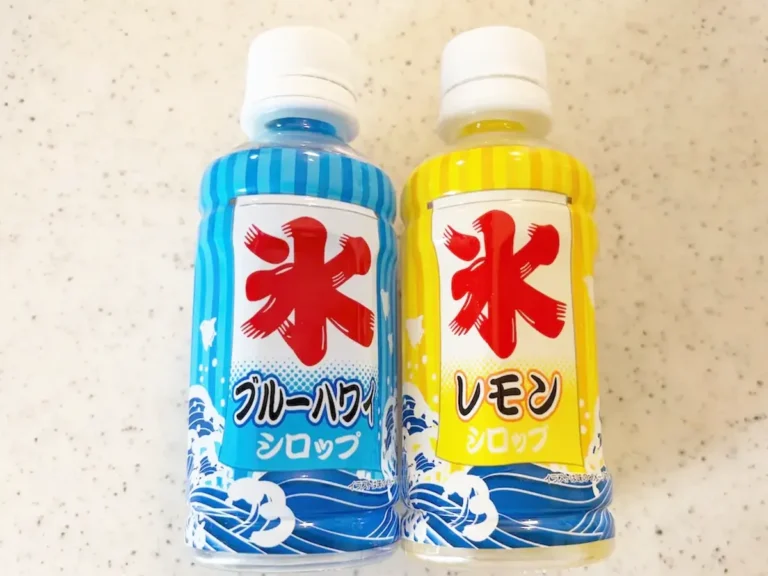 かき氷シロップの画像（撮影：エニママ）