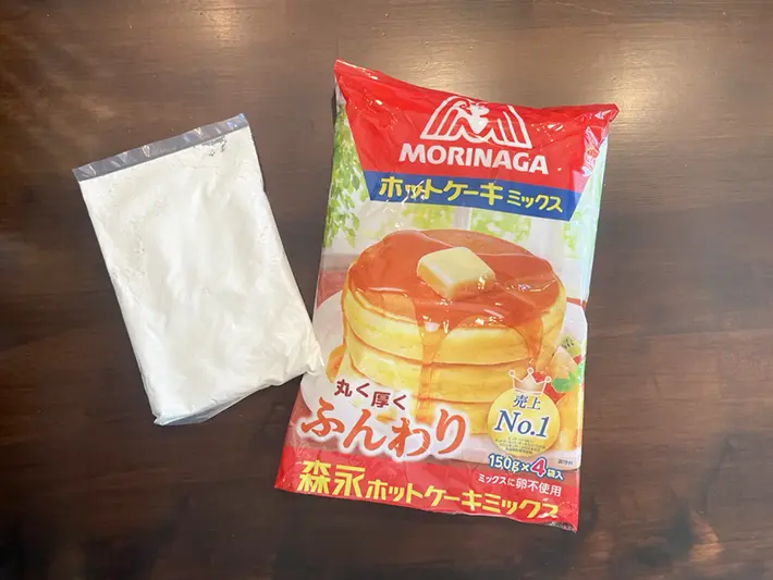 『森永ホットケーキミックス』の写真（撮影：grapeフード編集部）