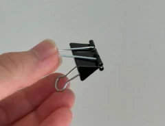 ダブルクリップの画像