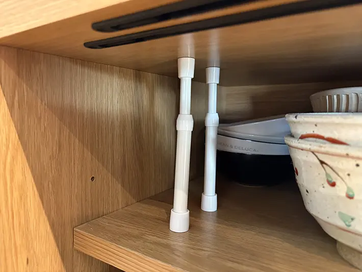つっぱり棒の画像
