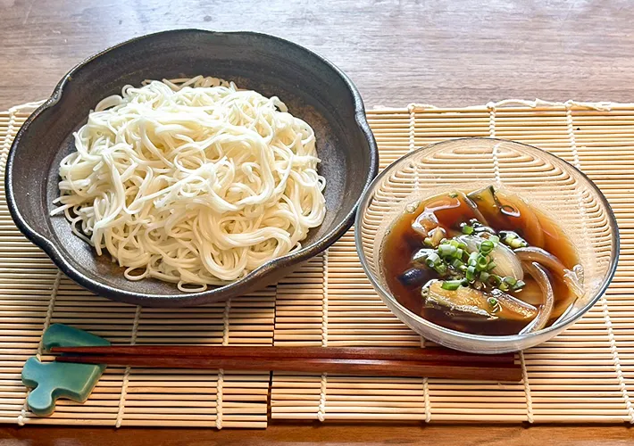 『焼きびたしそうめん』の写真