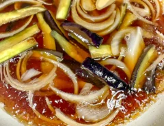 『焼きびたしそうめん』を作る写真