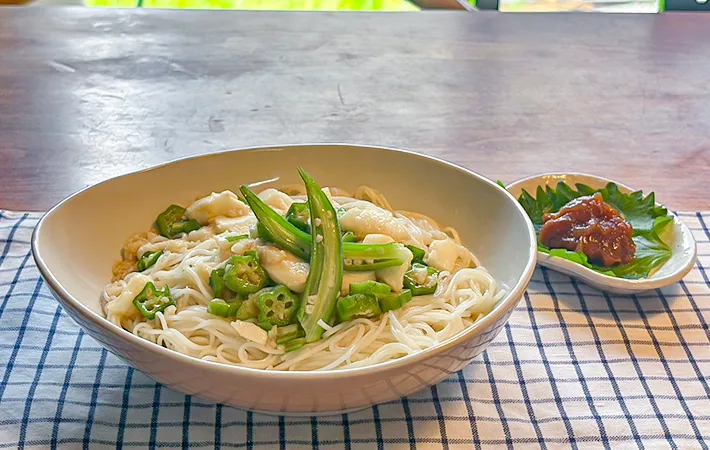 『ネバネバそうめん』の写真