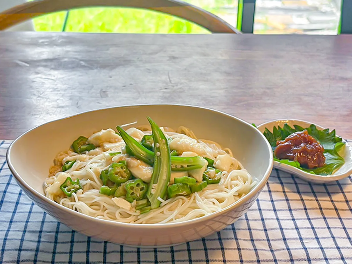 『ネバネバそうめん』の写真