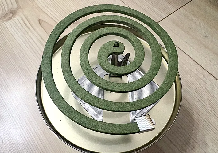 蚊取り線香の写真（撮影：熊田朱実）