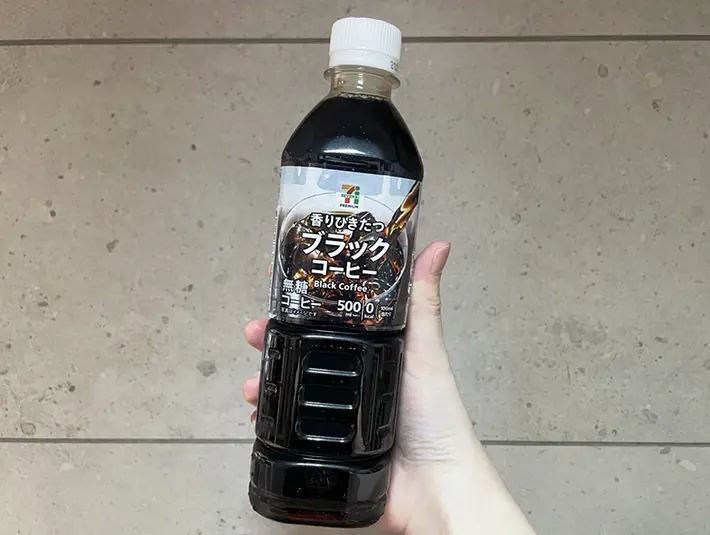 ブラックコーヒーの写真（撮影：grapeフード編集部）