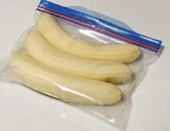 保存袋に入ったバナナの写真（撮影:grapeフード編集部）