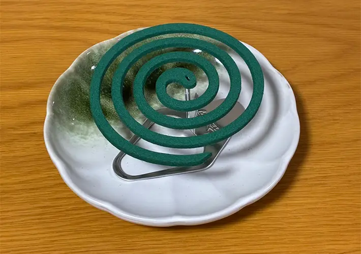 蚊取り線香の写真（撮影：grapeライフハック編集部）