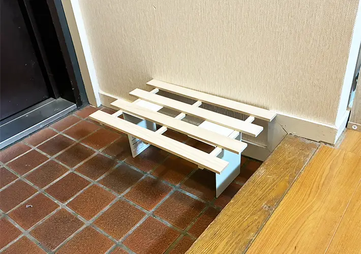 すのことブックエンドの活用写真（撮影：grapeライフハック編集部）