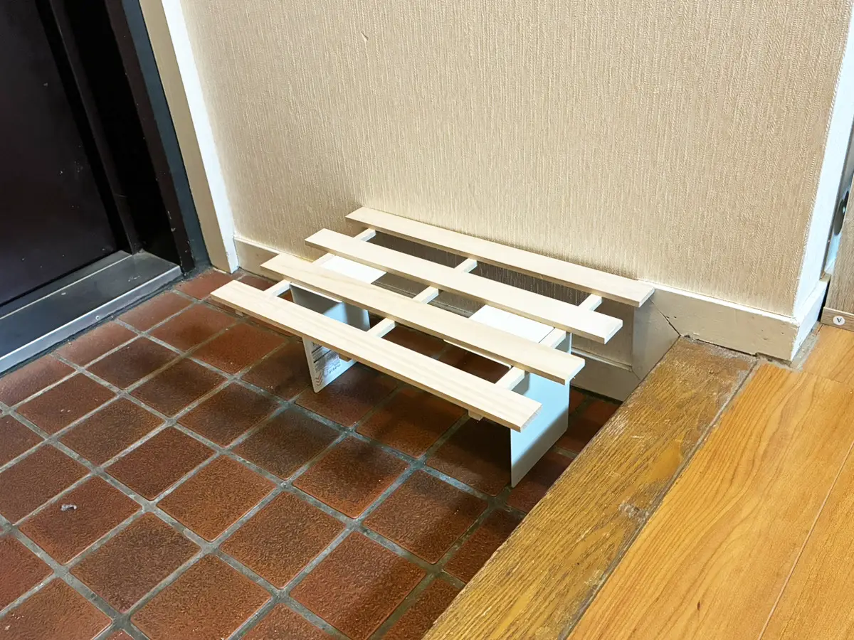すのことブックエンドの活用写真（撮影：grapeライフハック編集部）