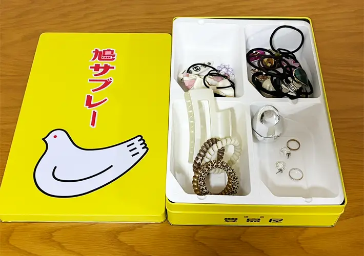 鳩サブレ―の活用写真（撮影：grapeライフハック編集部）