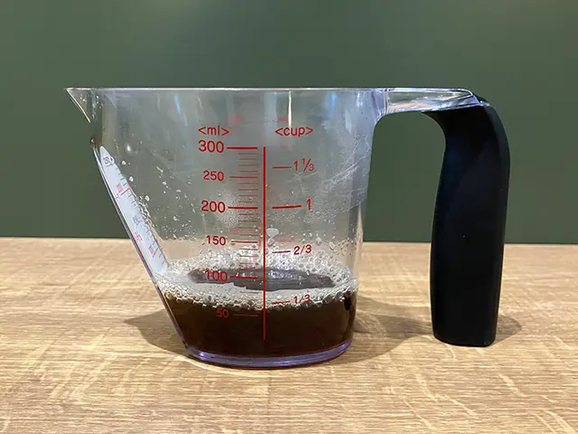 コーヒーの写真（撮影：grapeフード編集部）