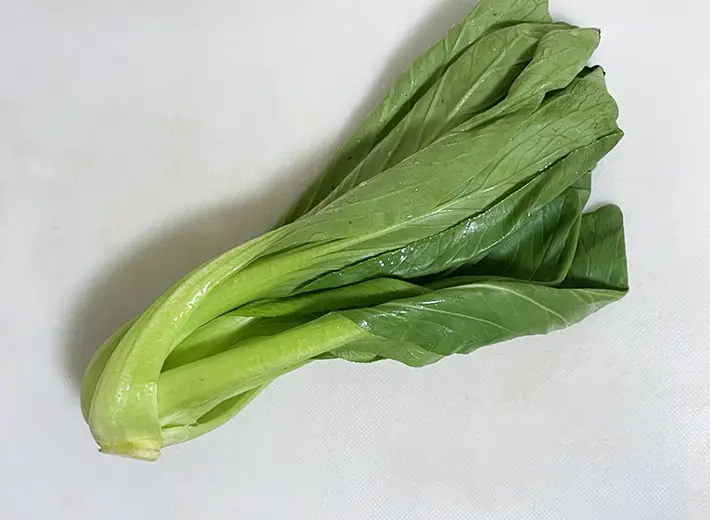 チンゲン菜の写真（撮影：grapeフード編集部）
